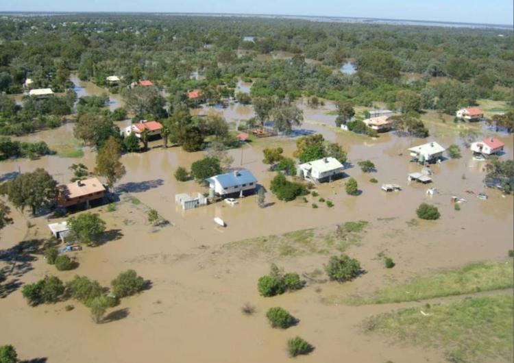Floods in New South Wales 2012. 