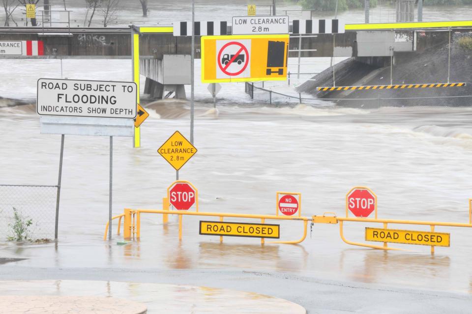 Flooding in Morayfield, Queensland, as a result of Tropical Cyclone Marcia in February 2015. Photo: Shutterstock.com