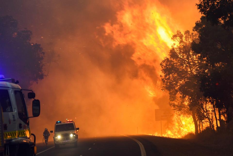 Waroona bushfire 2016. Photo DFES